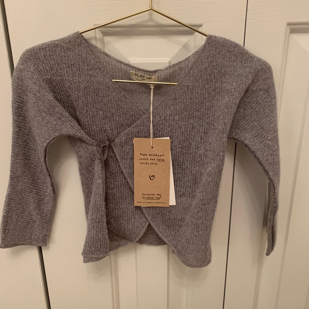 Playup fine knitted cardigan